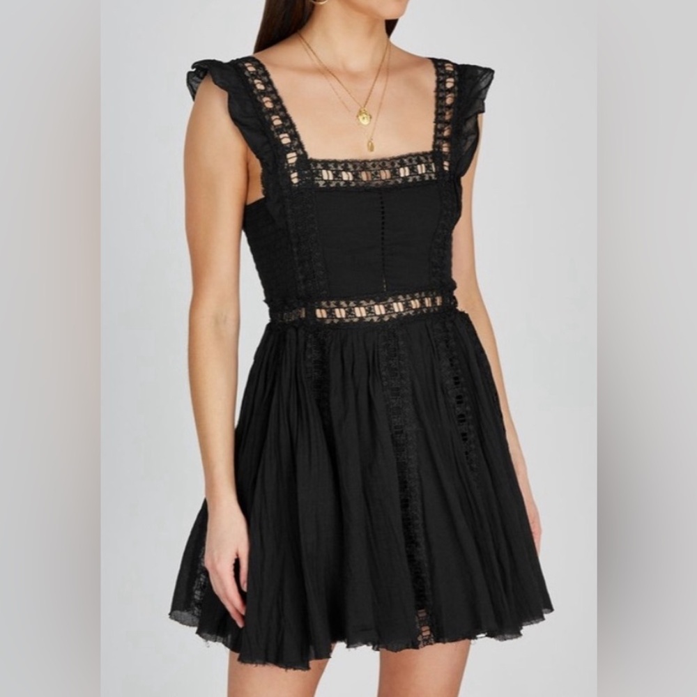 Free People Verona Baby Doll Mini Dress 🖤